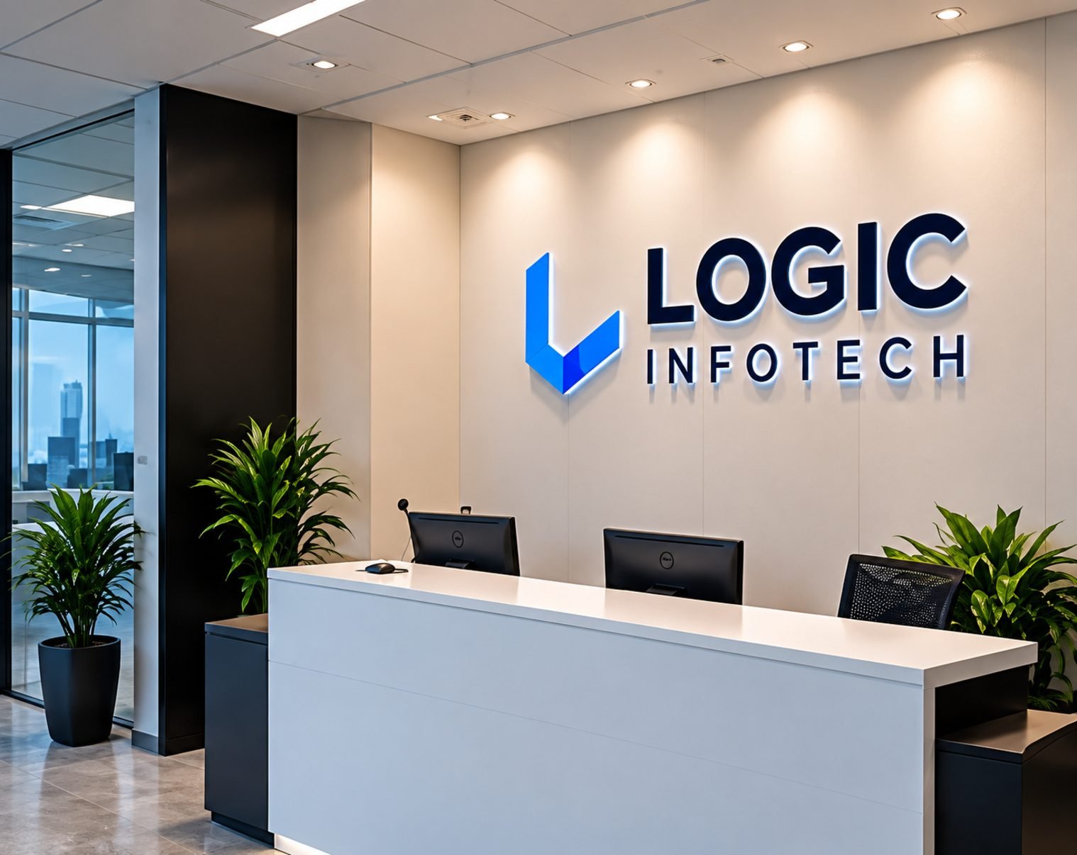 Logic Infotech office reception