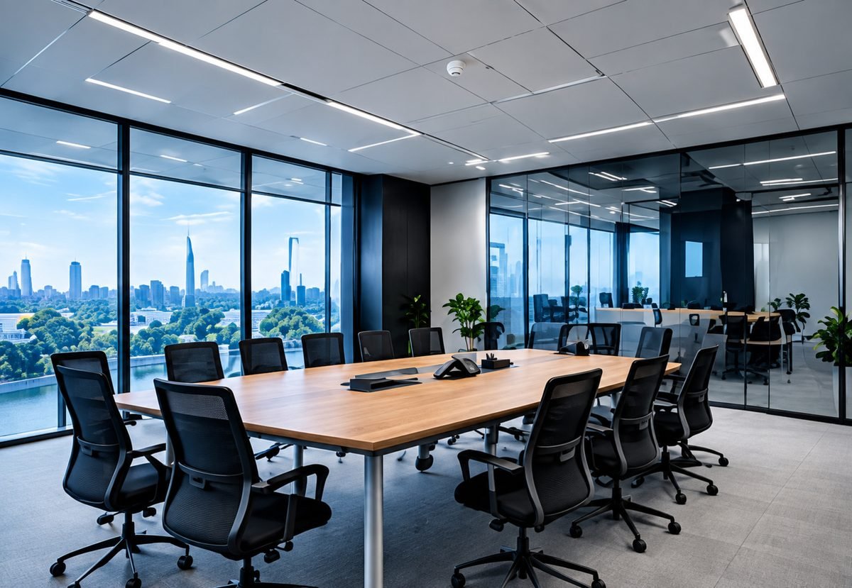 Modern conference room